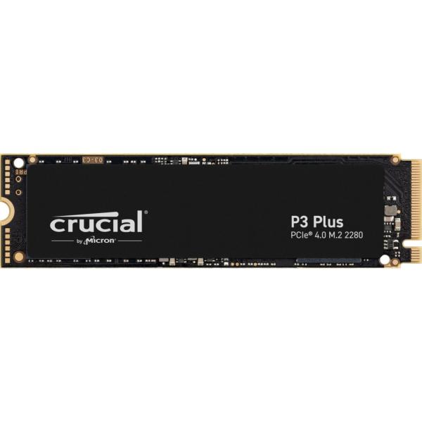 Crucial P3 Plus 4TB M.2 NVMe SSD 2280 PCIe 4.0 – schnelle interne SSD für Gaming, PC & Laptop